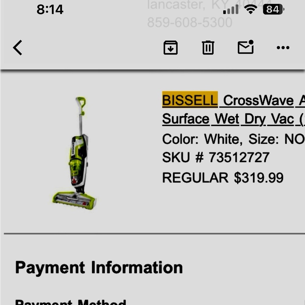 Bissell Crosswave